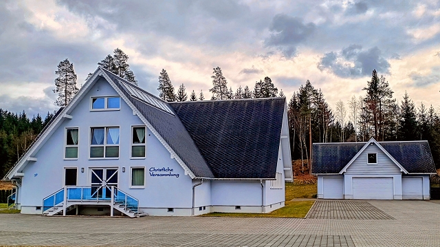 Geb�ude der Christlichen Versammlung in Muldenhammer